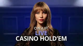 Live Casino Hold'em game tile